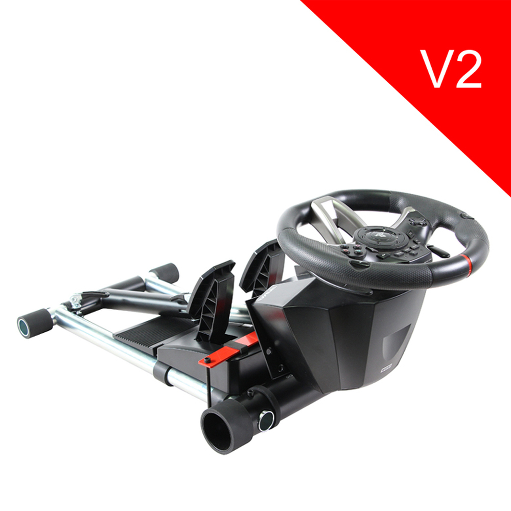 Wheel Stand Pro DELUXE V2, stojan pro volant a pedály pro Hori Overdrive a Apex 