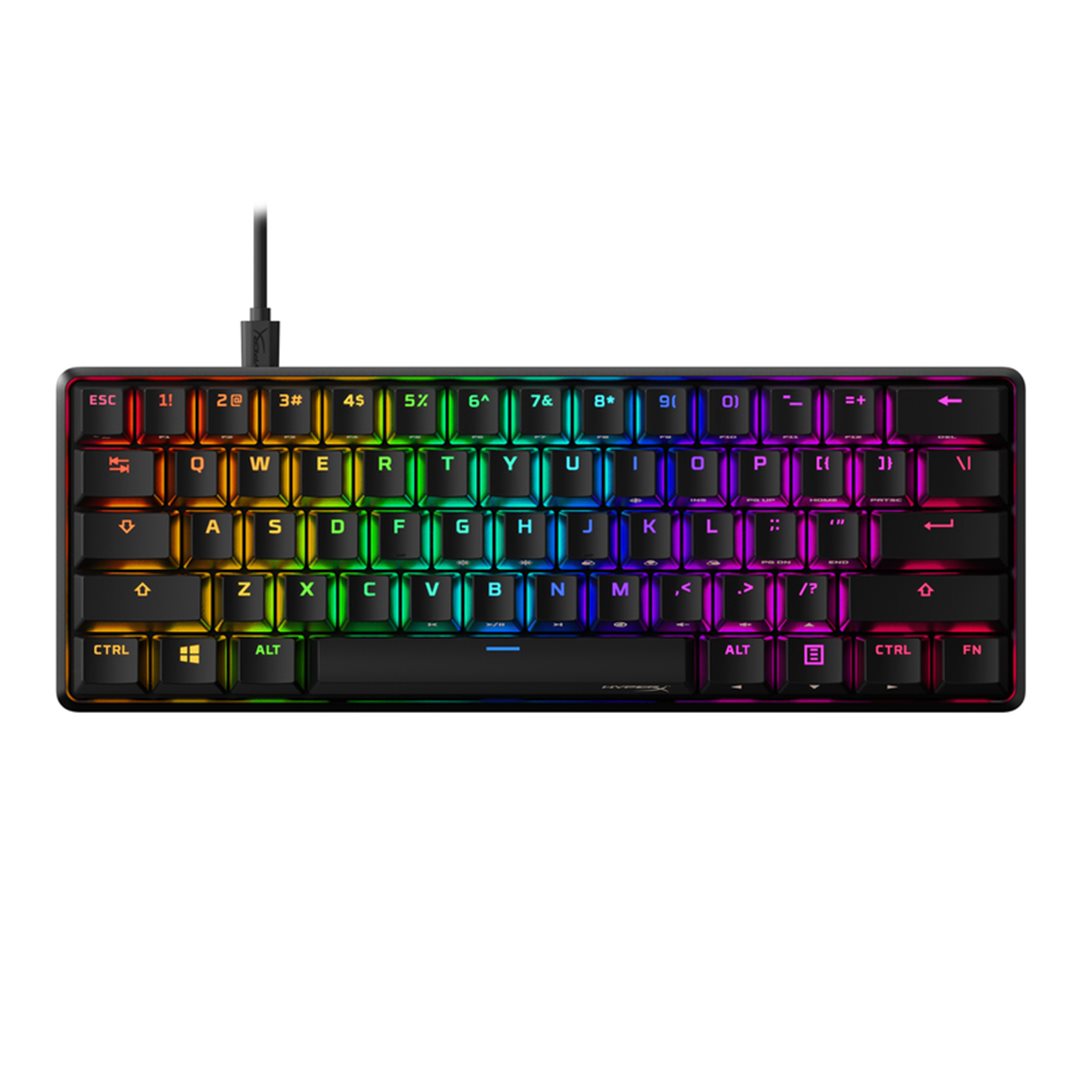 HyperX Alloy Origins 60 Mechanical Gaming Keyboard, HX Red-US