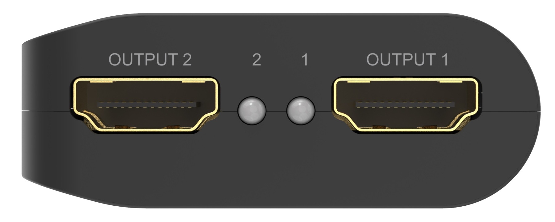 PremiumCord HDMI 2.0 Mini Splitter 1-2 Pigtail 4Kx2K@60Hz HDCP2.2 Downscaler 