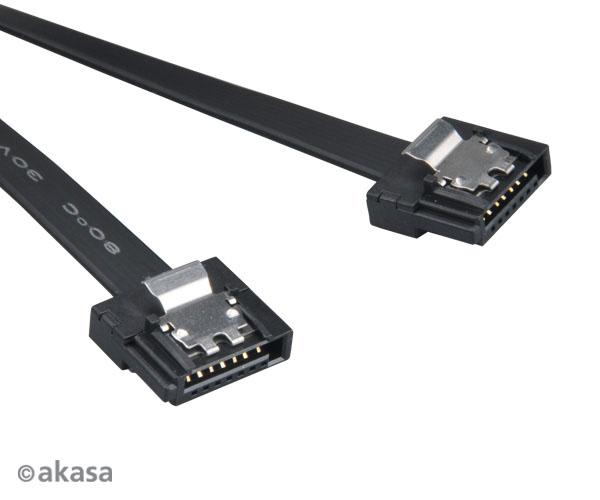 AKASA - Super slim SATA kabel - 50 cm - 2 ks