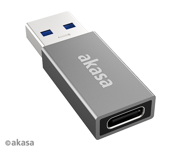 AKASA - USB 3.1 Gen 2 Type-C (F) na Type-A (M) 2 ks 