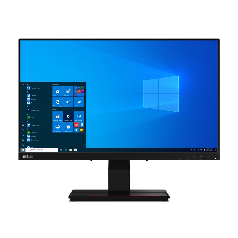 LENOVO LCD T24t-20 - 23.8", IPS, touch, matný, 16:9, 1920x1080, 178/ 178, 6ms, 300cd/ m2, 1000:1, DP, HDMI, USB-C, 4xUSB, Vesa 