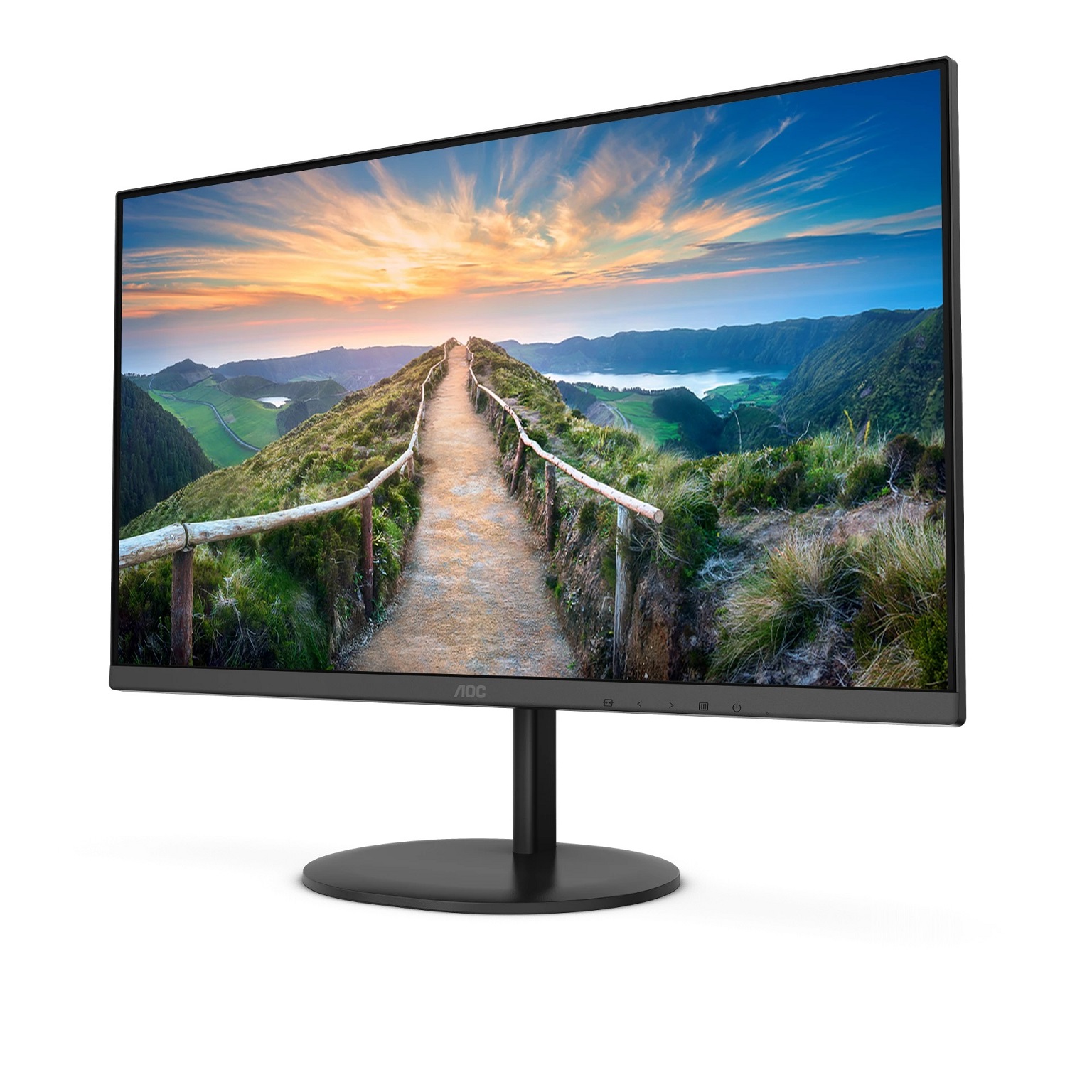 AOC/ Q27V4EA/ 27"/ IPS/ QHD/ 75Hz/ 4ms/ Black/ 3R 