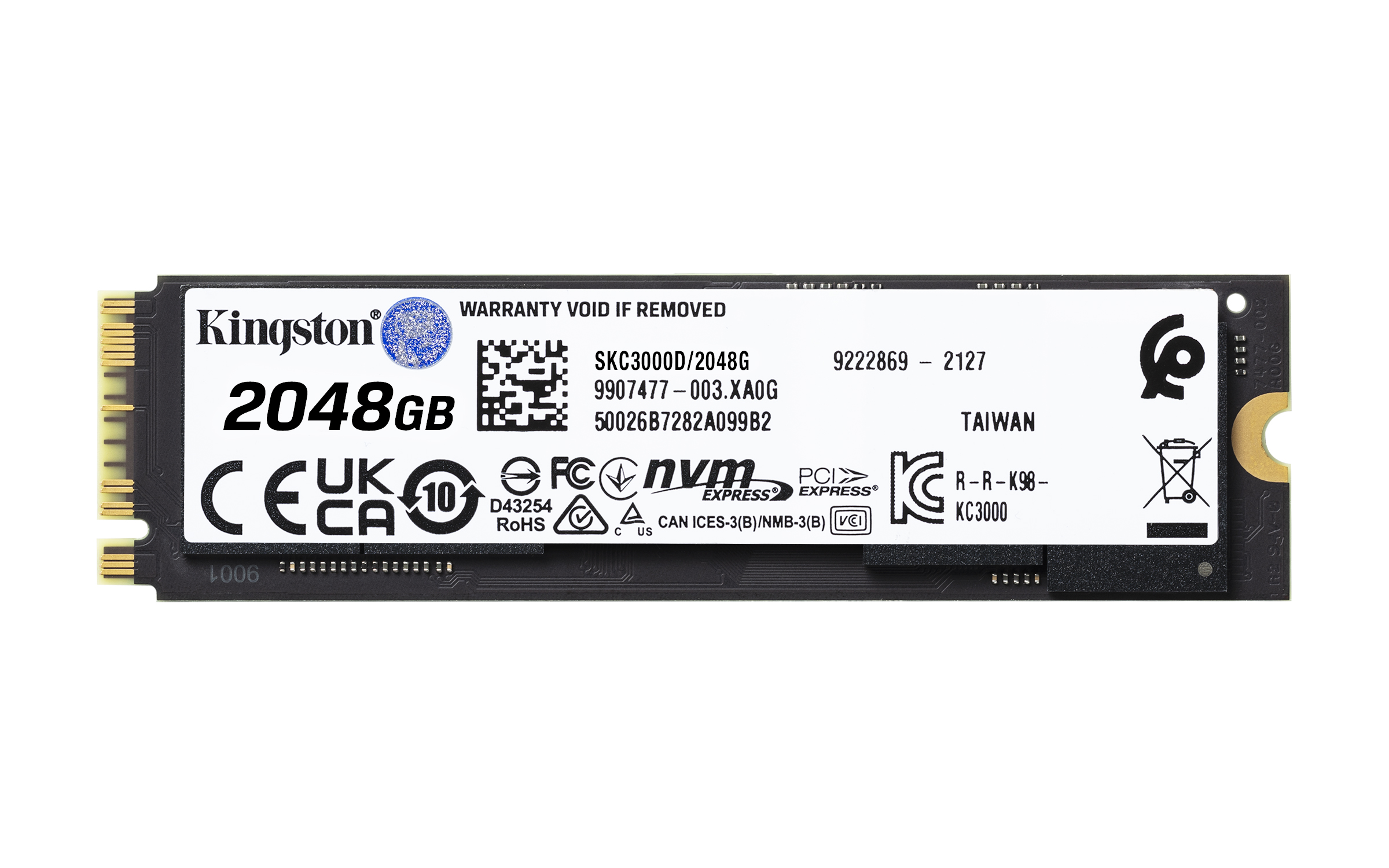 Kingston KC3000/ 2TB/ SSD/ M.2 NVMe/ 5R 