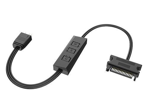 AKASA kontrolný panel pre RGB pásky Vegas manuálne 