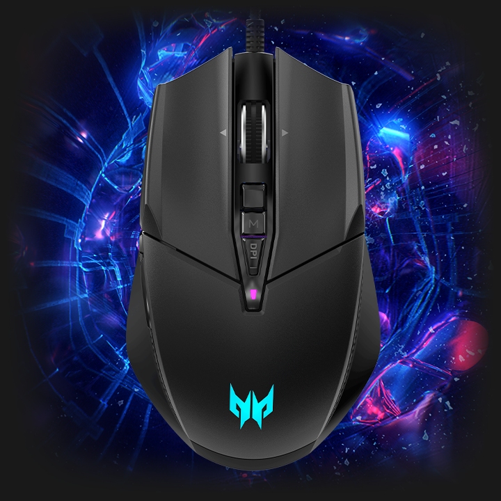 Acer PREDATOR CESTUS 335/ Herná/ Optická/ Pre pravákov/ 19 000 DPI/ Drôtová USB/ Čierna