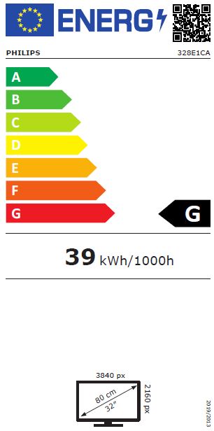 Philips/ 328E1CA/ 00/ 31, 5"/ VA/ 4K UHD/ 60Hz/ 4ms/ Black/ 3R 