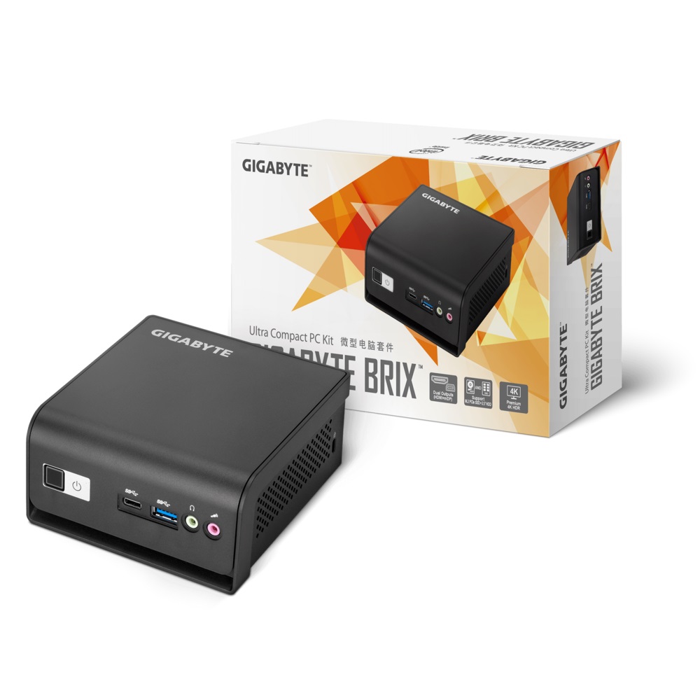 Gigabyte Brix 4500C barebone (aj N4500) fanless 