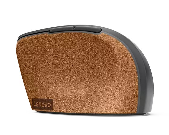 Lenovo Go/ Ergonomická/ Optická/ Pre pravákov/ 2 400 DPI/ Bezdrôtová USB/ Sivá 