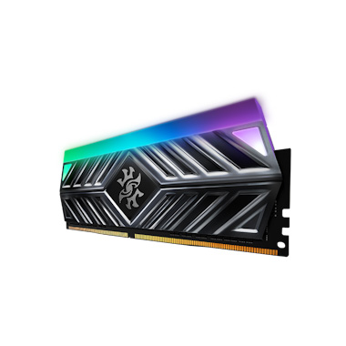 Adata XPG D41/ DDR4/ 8GB/ 3200MHz/ CL16/ 1x8GB/ RGB/ Grey 