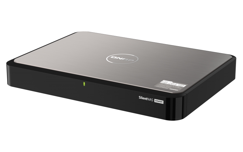 QNAP HS-264-8G (4core 2, 9 GHz, 8GB RAM, 2x SATA, 2x 2, 5GbE, 2x HDMI 4K, 2x USB, tichý) 