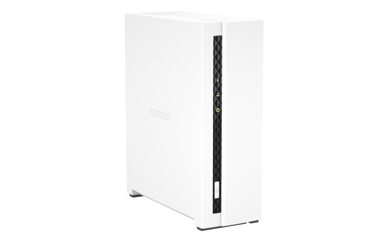 QNAP TS-133 (4core 1, 8 GHz + NPU, 2GB DDR4 RAM, 1x SATA, 1x GbE, 1x USB 2.0, 1x USB 3.2) 
