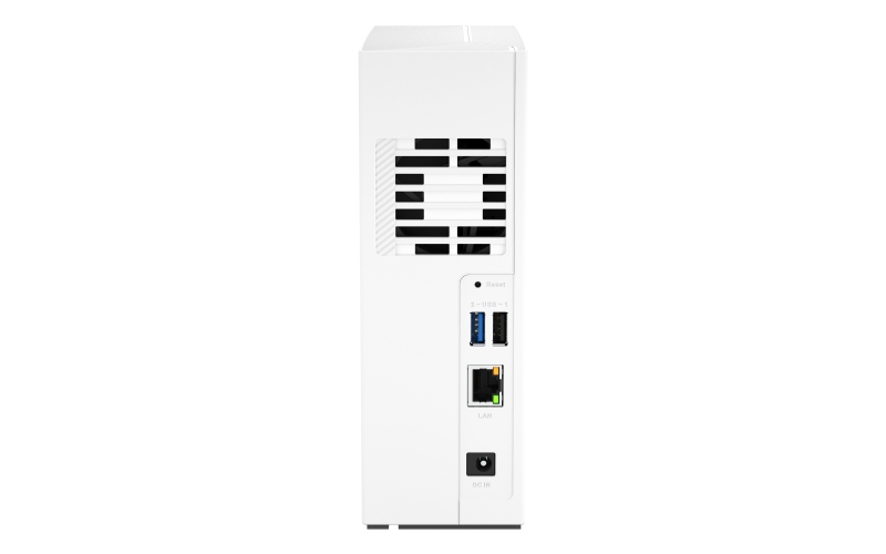 QNAP TS-133 (4core 1, 8GHz + NPU, 2GB DDR4 RAM, 1x SATA, 1x GbE, 1x USB 2.0, 1x USB 3.2) 