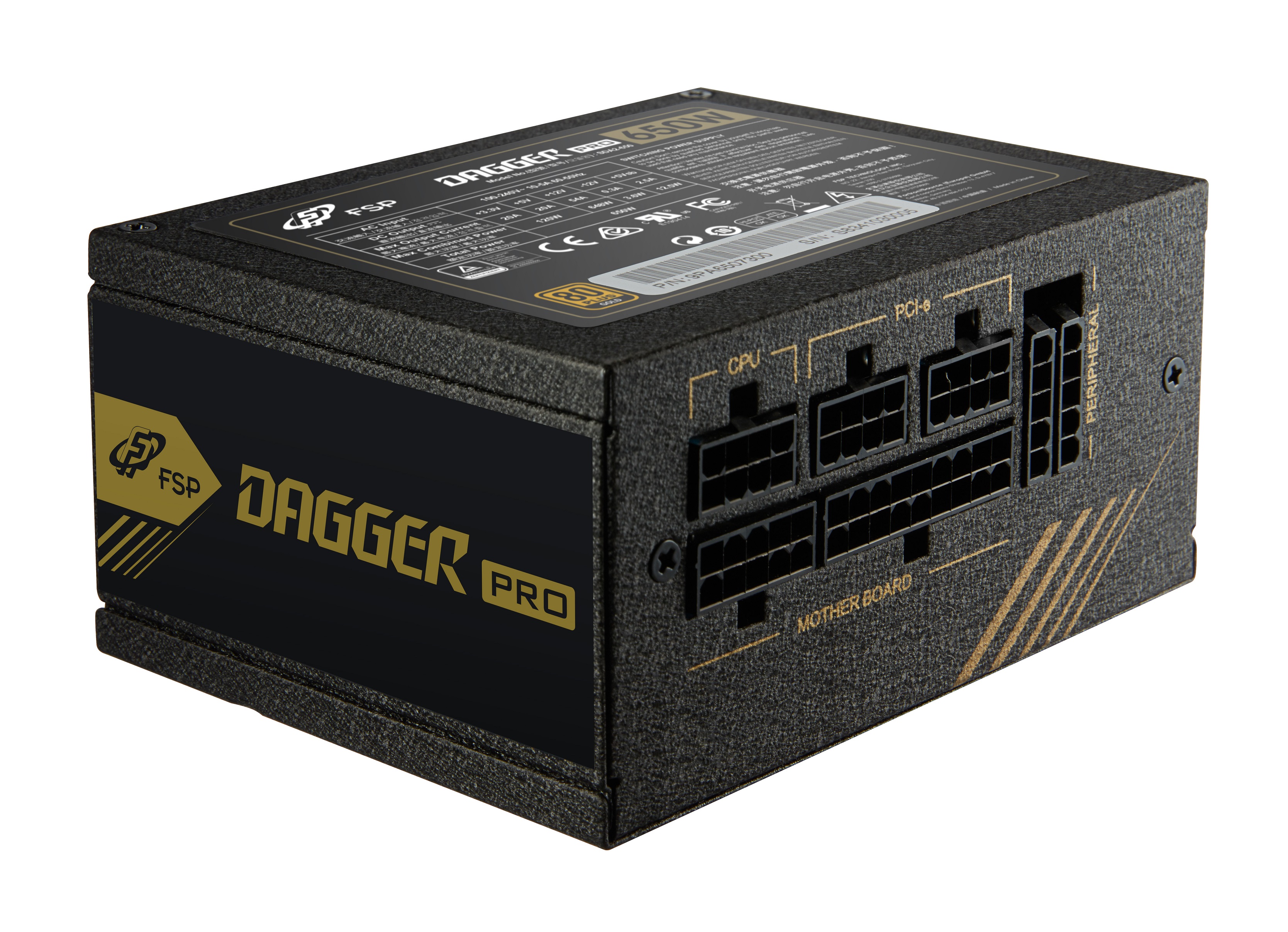 FSP DAGGER PRO/ 650W/ SFX/ 80PLUS Gold/ Modular/ Retail 