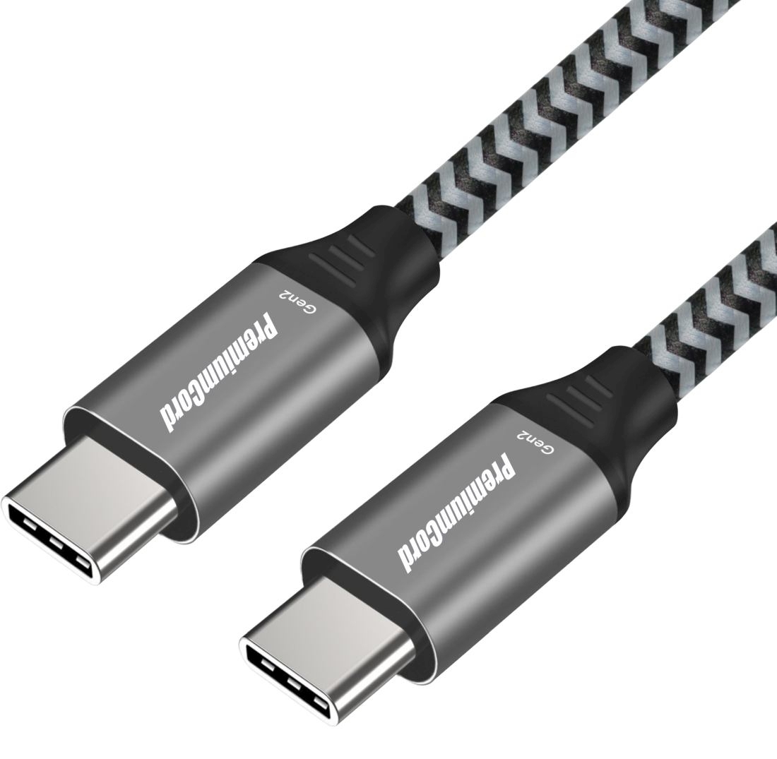PremiumCord USB-C 3.2 gen2, oplet 100W, 1, 5m 