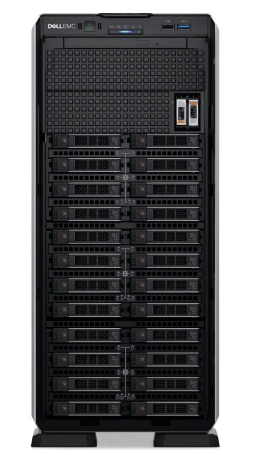 Dell server PowerEdge T550 4314/ 32G/ 1x480 SATA/ 8x3, 5"/ H755/ 1x1100W/ 3Y NBD 