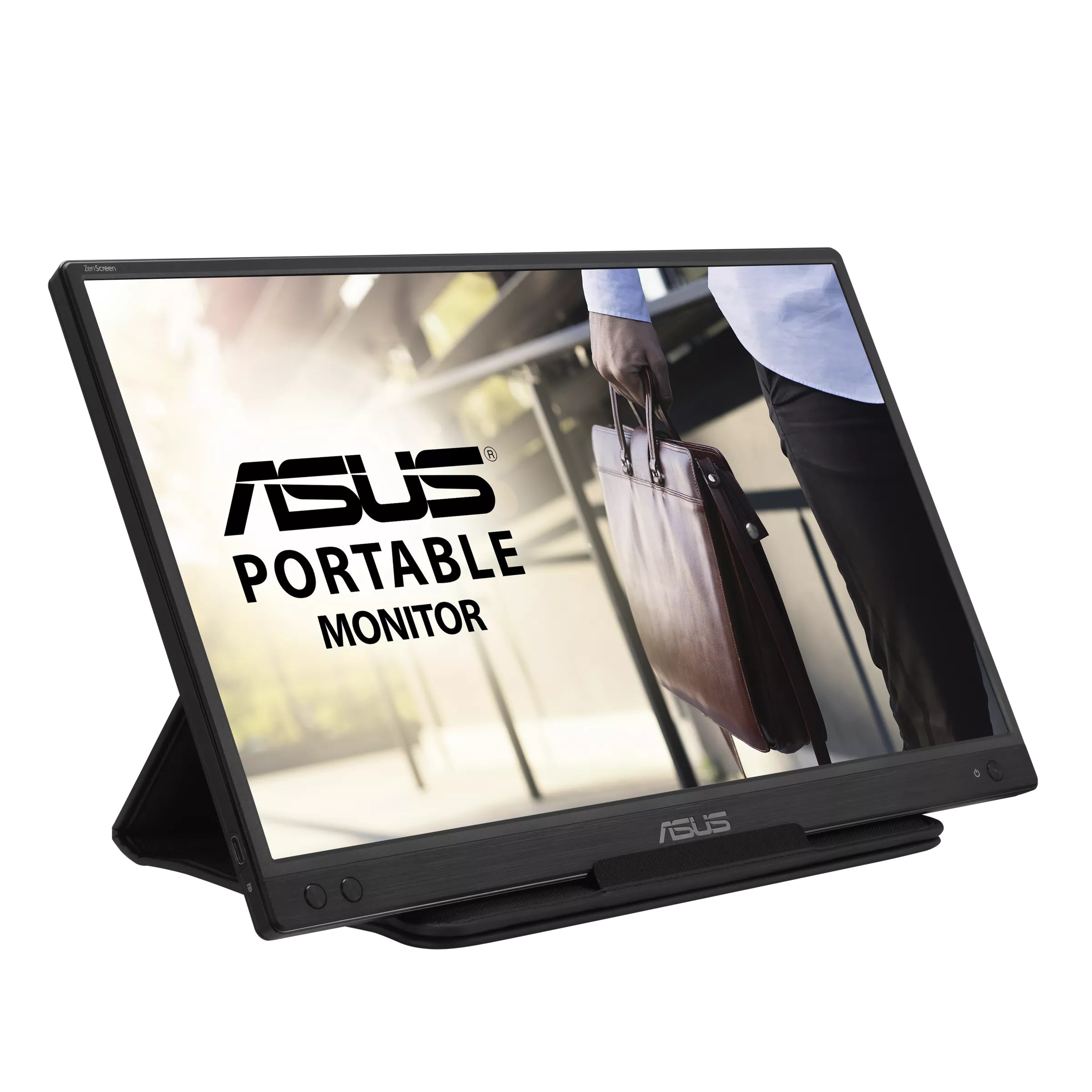 ASUS ZenScreen/ MB166C/ 15, 6"/ IPS/ FHD/ 60Hz/ 5ms/ Black/ 3R 