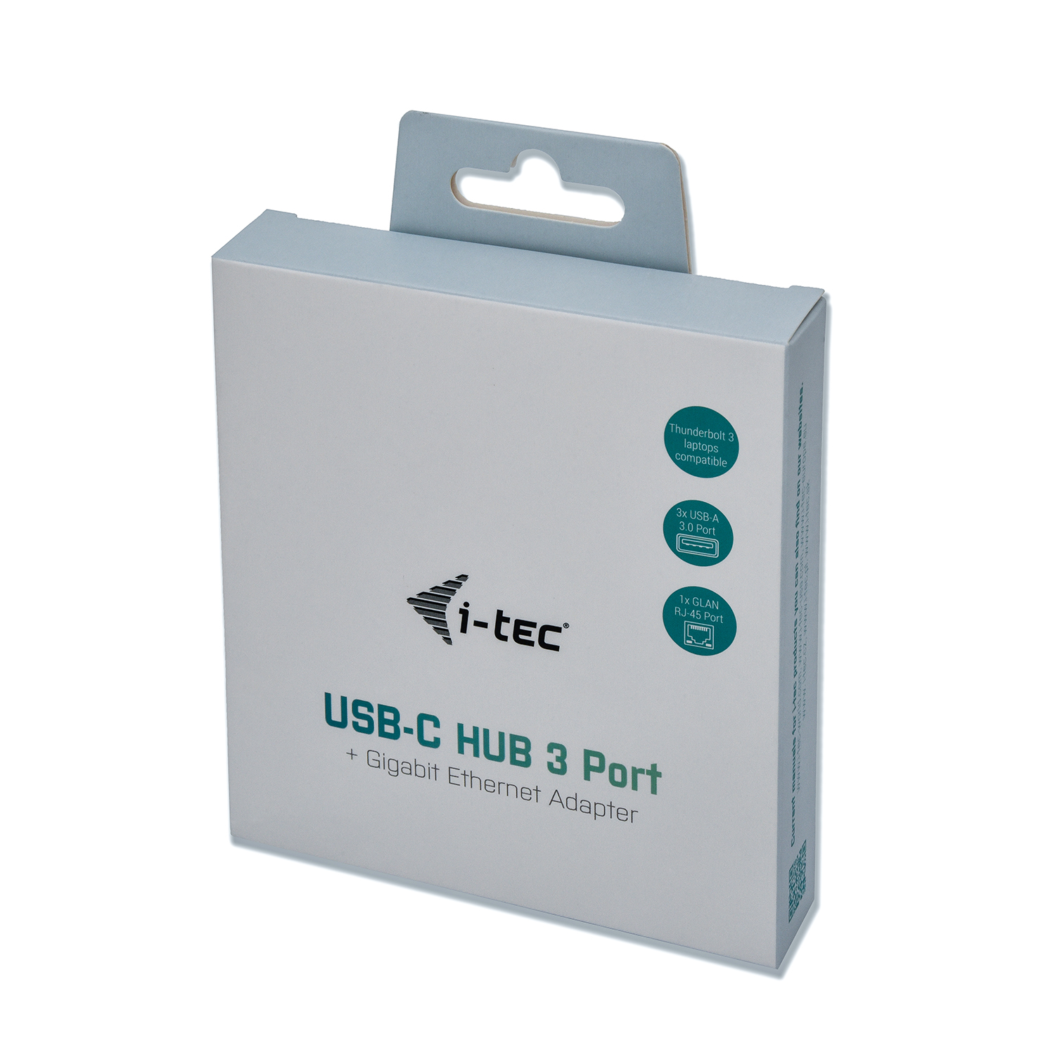 i-tec USB-C Metal HUB 3 Port + Gigabit Ethernet 