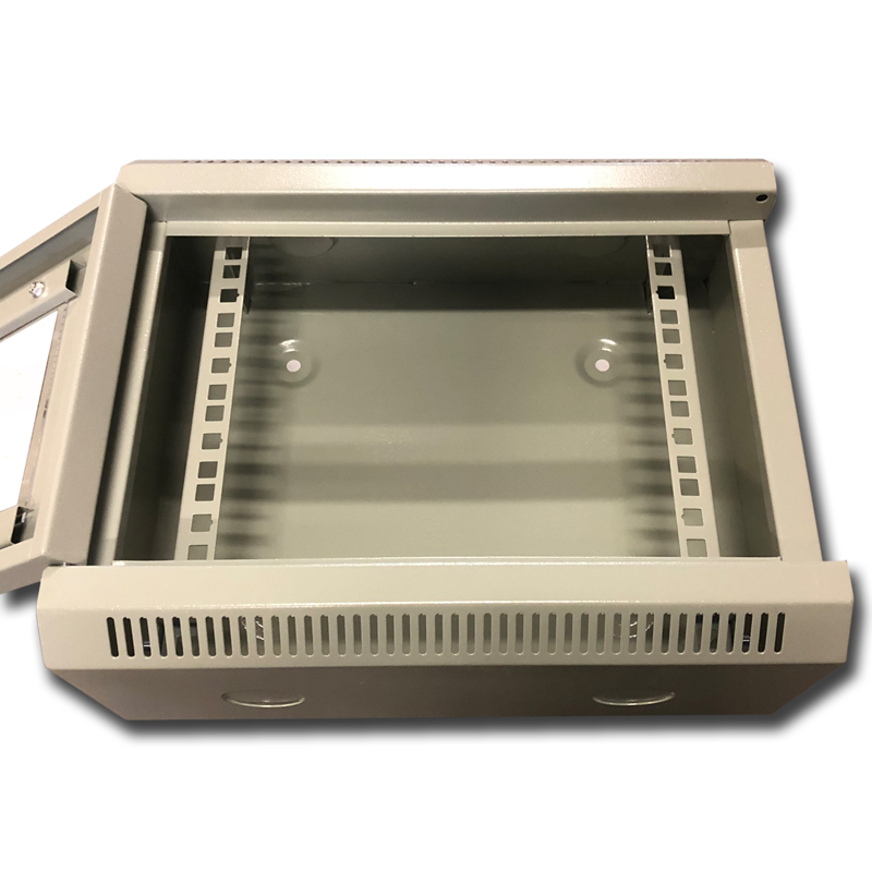 10" rack jednodielny 6U/ 140 DATACOM Šedý Skl.dv. 