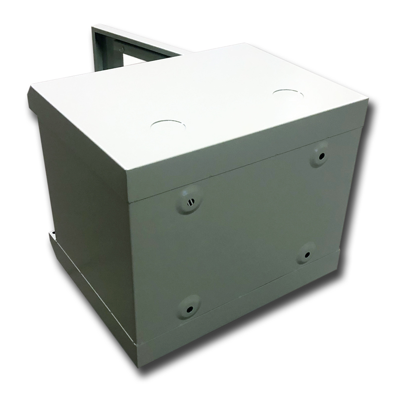 10" rack jednodielny 6U/ 280 DATACOM šedý Skl.dv. 
