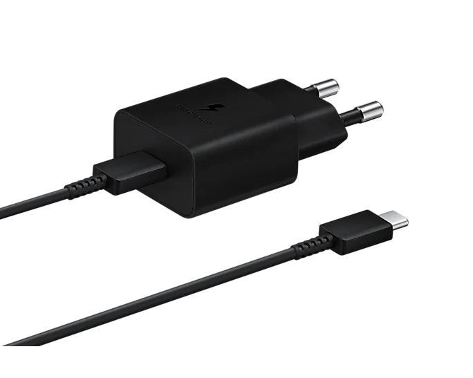Samsung Nabíjačka s USB-C portom (15W) Black 
