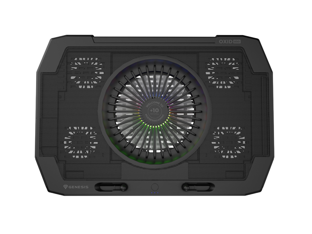 Genesis chladiaca podložka pre NB Oxid 850, RGB 15.6"-17.3", 5xVentilátor 