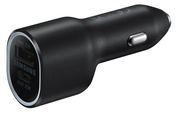 Samsung Duálna autonabíjačka 40W (USB, USB-C) Black