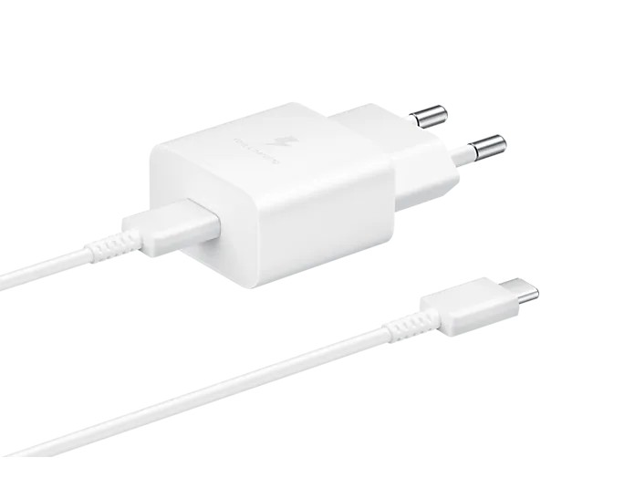 Samsung Nabíjačka s USB-C portom(15W), White 