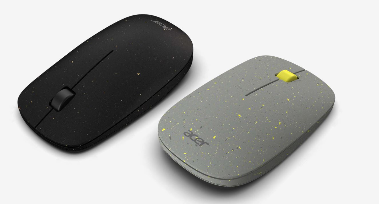 Myš ACER Vero - maloobchodné balenie, bezdrôtová, 2.4GHz,  1200DPI,  čierna 