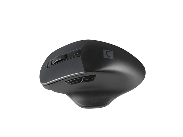 Natec optická myš BLACKBIRD 2/ 1600 DPI/ Kancelářská/ Optická/ Bezdrátová USB/ Černá 