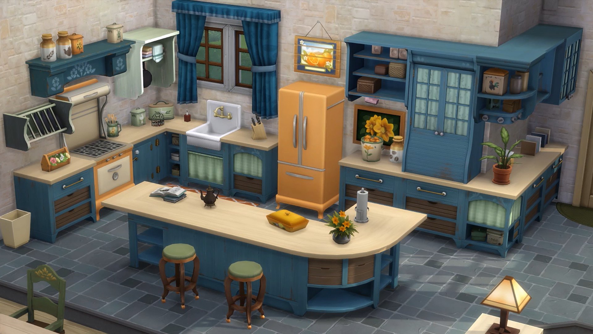 ESD The Sims 4 Venkovská kuchyně 