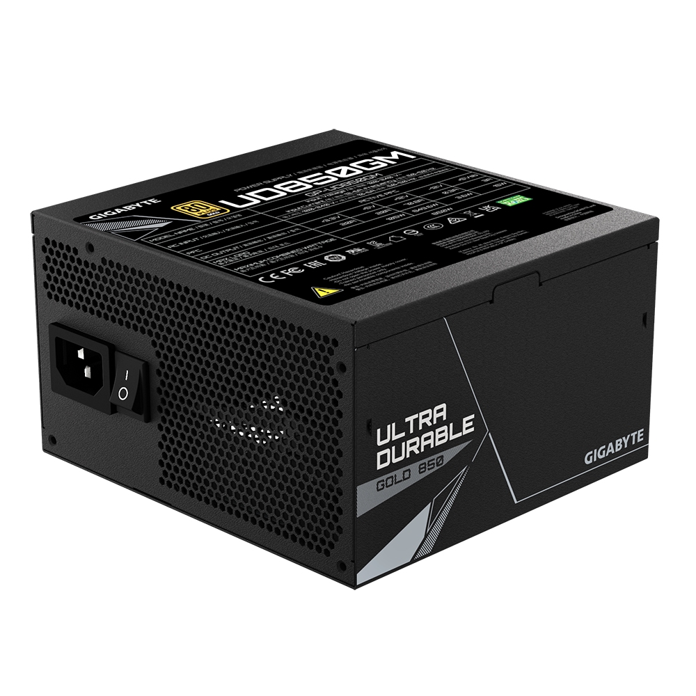 GIGABYTE UD850GM/ 850W/ ATX/ 80PLUS Gold/ Modular/ Retail 