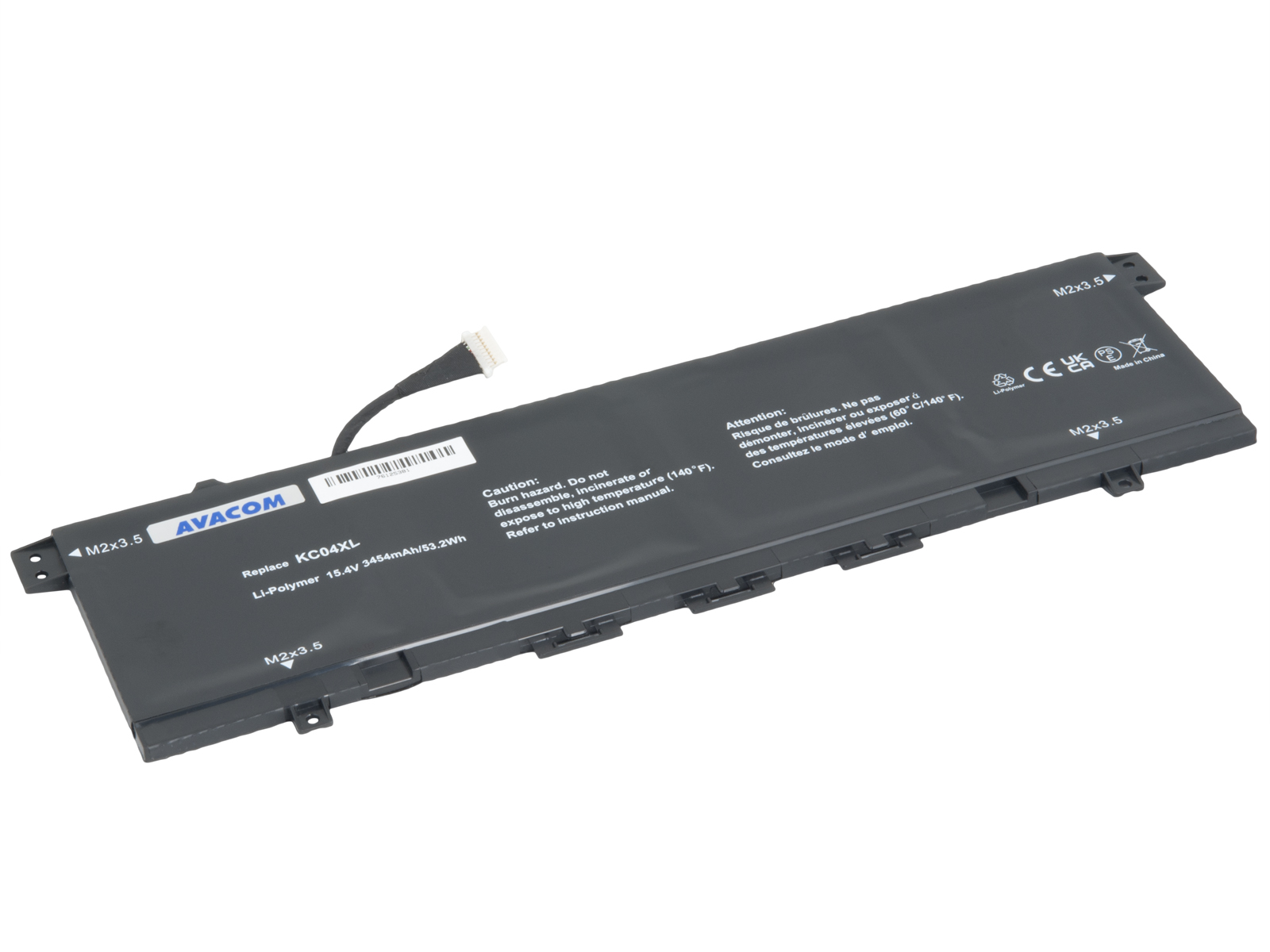 Batéria AVACOM pre HP Envy 13-AG, AQ, AH Series KC04XL Li-Pol 15, 4 V 3454mAh 53Wh