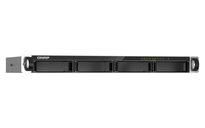 QNAP TS-435XeU-4G (2, 2GHz, 4GB RAM, 4x SATA, 2x M.2 NVMe, 2x 2, 5GbE, 2x 10GbE SFP+, malá hloubka) 