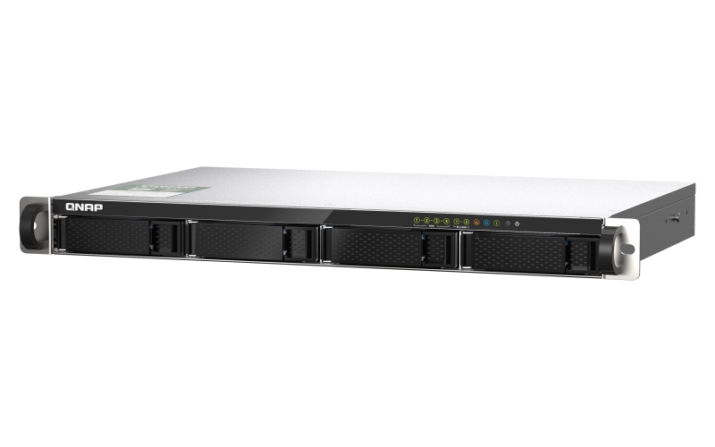 QNAP TS-435XeU-4G (2, 2GHz, 4GB RAM, 4x SATA, 2x M.2 NVMe, 2x 2, 5GbE, 2x 10GbE SFP+, malá hloubka) 