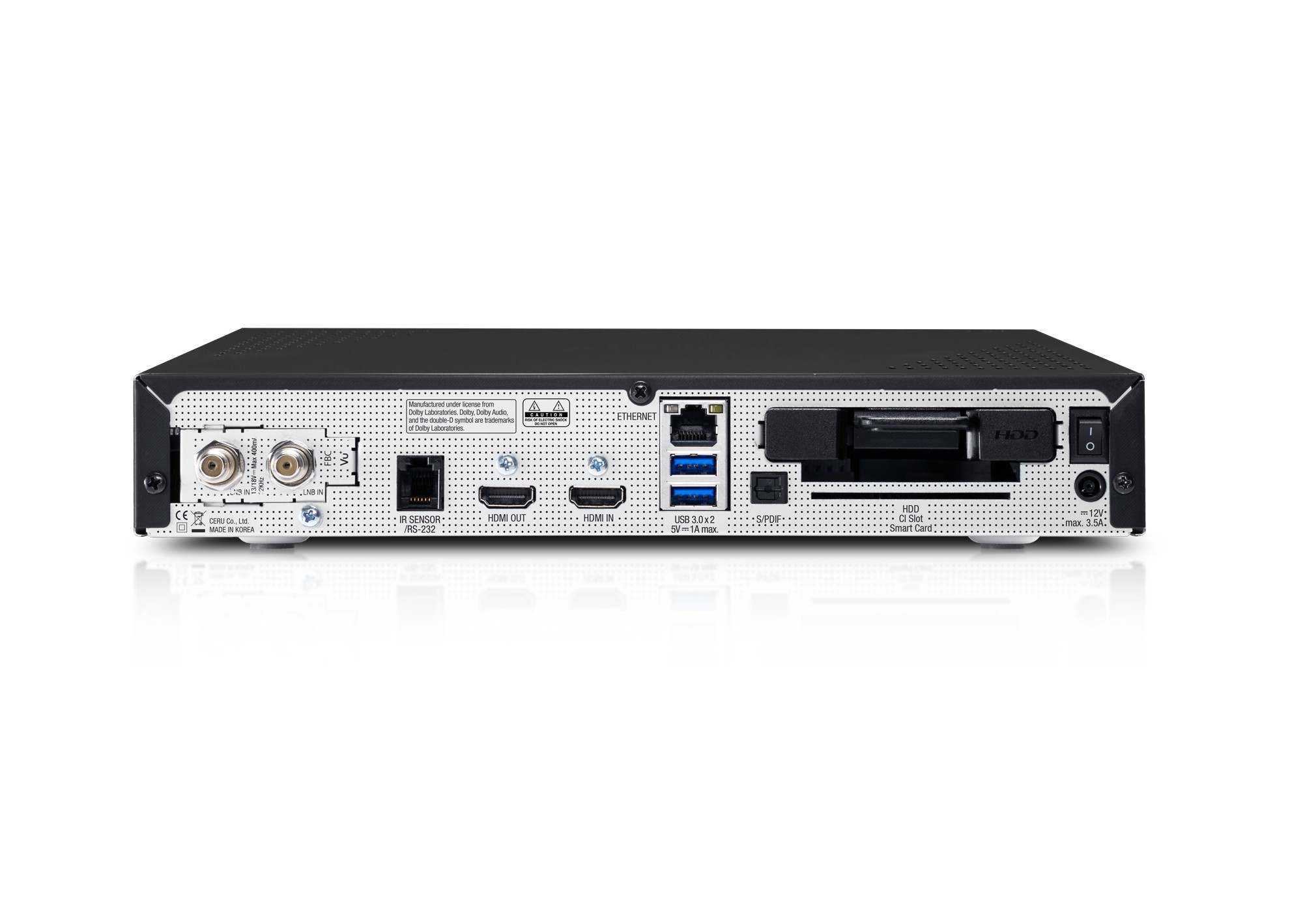 VU+ UNO 4K SE 1x Dual FBC-S/ S2X tuner 