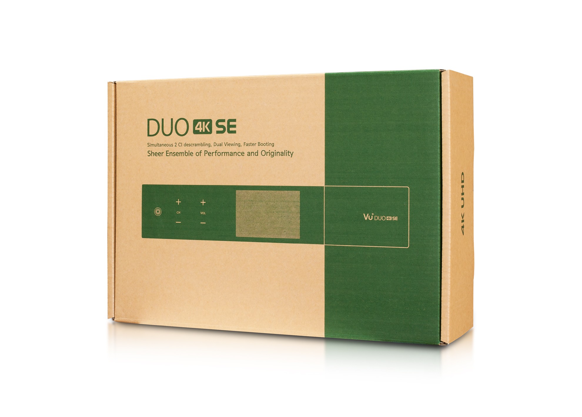 VU+ DUO 4K SE 1x Dual FBC S2X tuner 