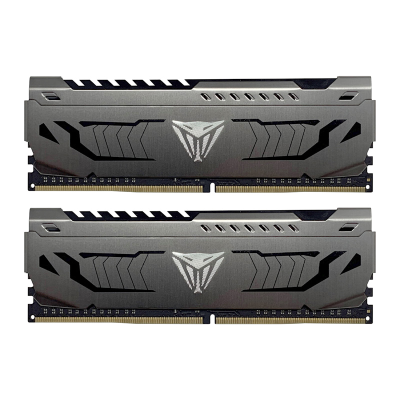 Patriot Viper Steel/ DDR4/ 8GB/ 3200MHz/ CL16/ 2x4GB/ Grey