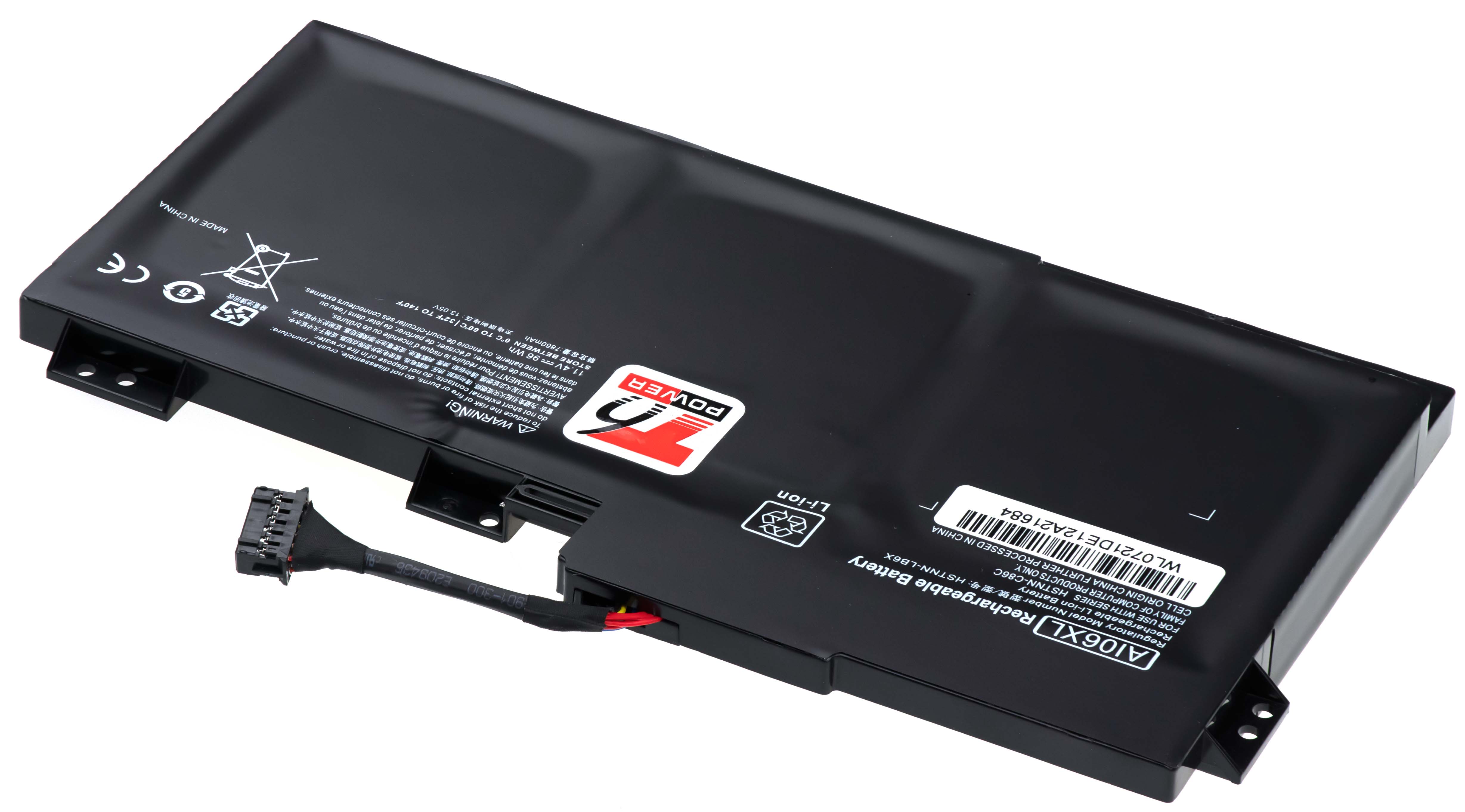 Batéria T6 Power pre HP ZBook 17 G3, 8300mAh, 95Wh, 6cell, Li-ion 