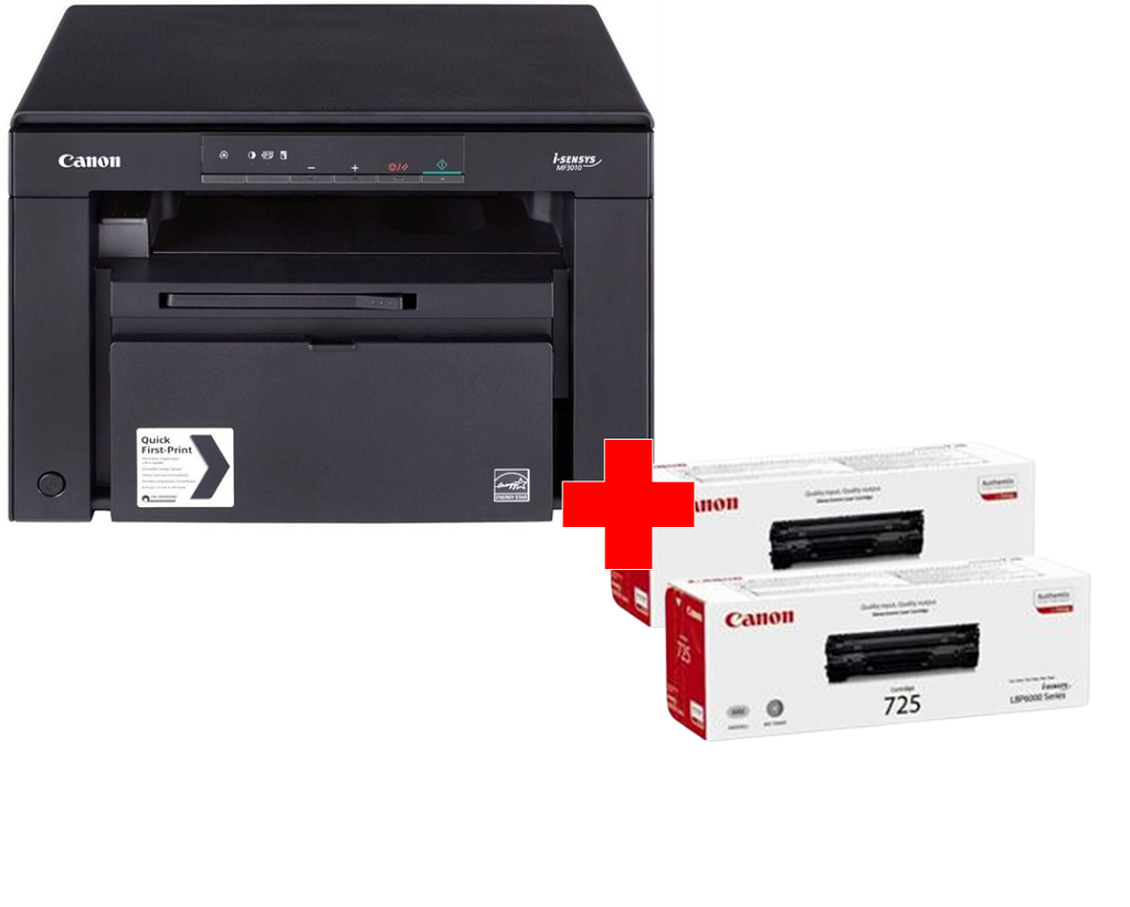 Canon i-SENSYS/ MF3010 + 2x toner/ MF/ Laser/ A4/ USB