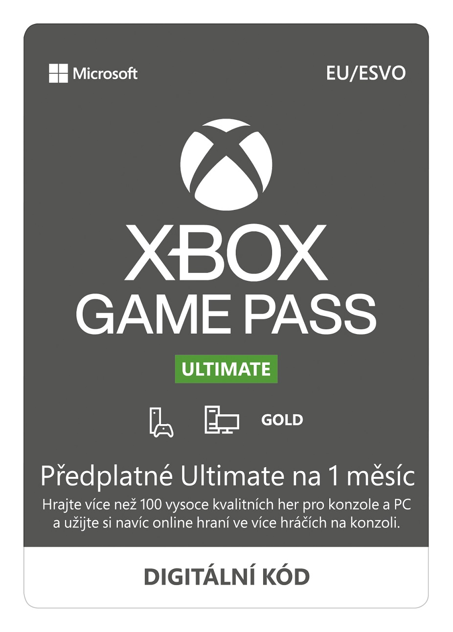 ESD XBOX - Game Pass Ultimate - předplatné na 1 měsíc (EuroZone) 