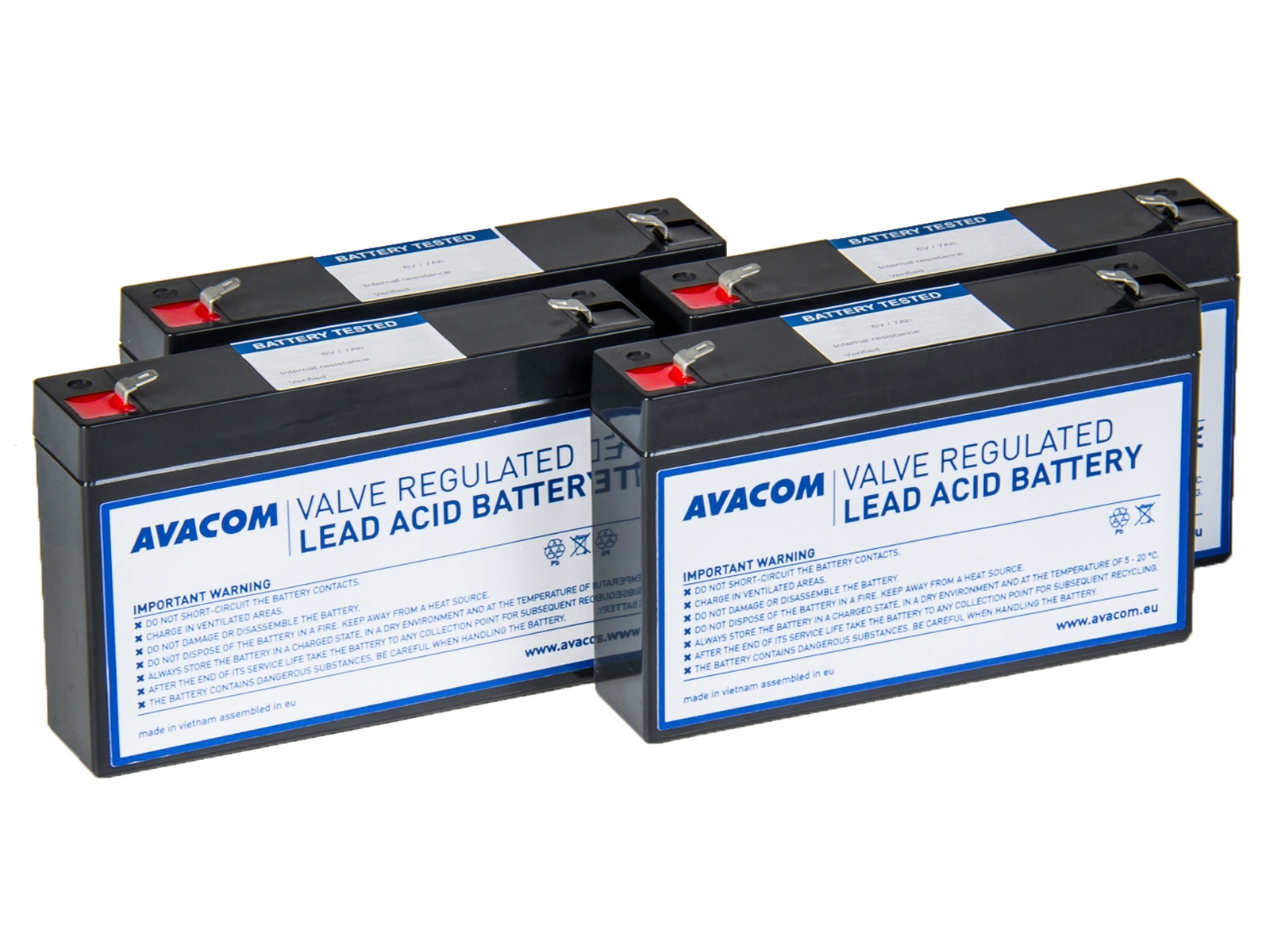 AVACOM AVA-RBP04-06070-KIT - batéria pre UPS CyberPower, EATON, Effekta