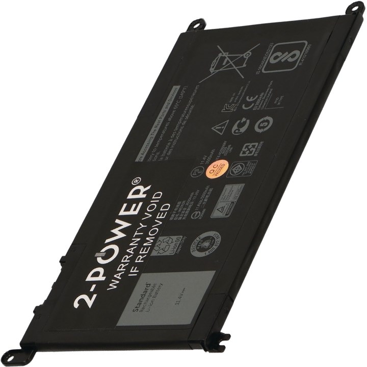 2-POWER Batéria 11, 4V 3500mAh pre Dell Inspiron 13 (5368), Latitude 13 3379, Vostro 15 (5568)
