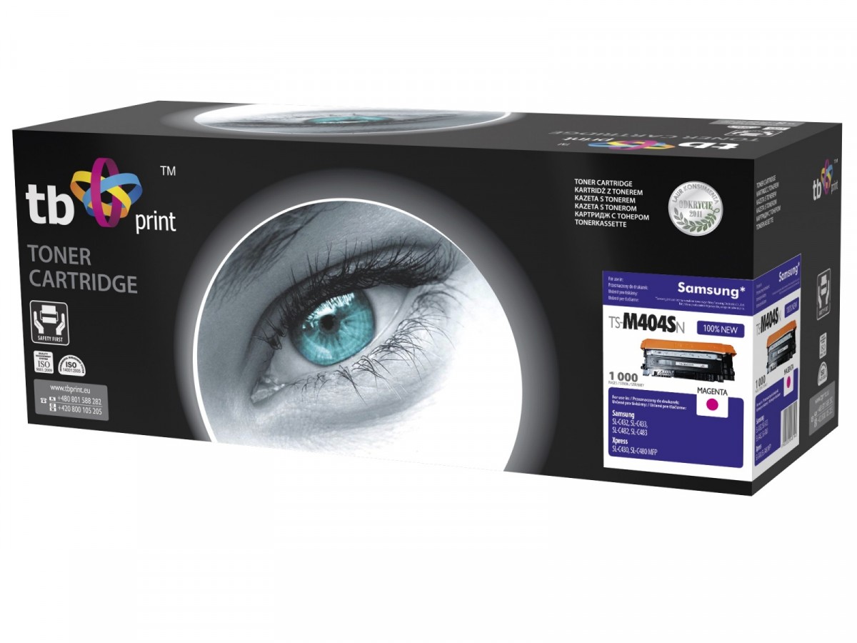 Toner TB komp s Samsung CLT-M404S, new, 1000, Magenta