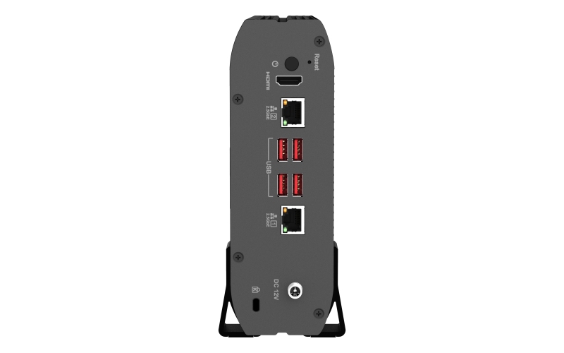 QNAP TS-410E-8G (4core 2, 6GHz, 8GB RAM, 4x 2, 5" SATA, 2x 2, 5GbE, 4x USB 3.2, 1x 4K HDMI, fanless) 