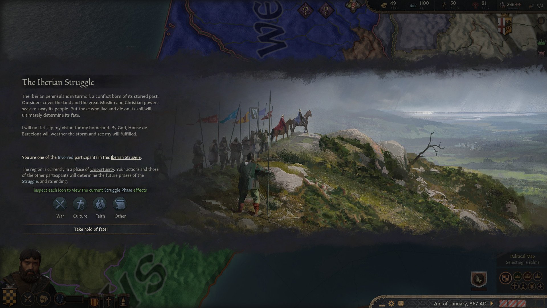 ESD Crusader Kings III Fate of Iberia 