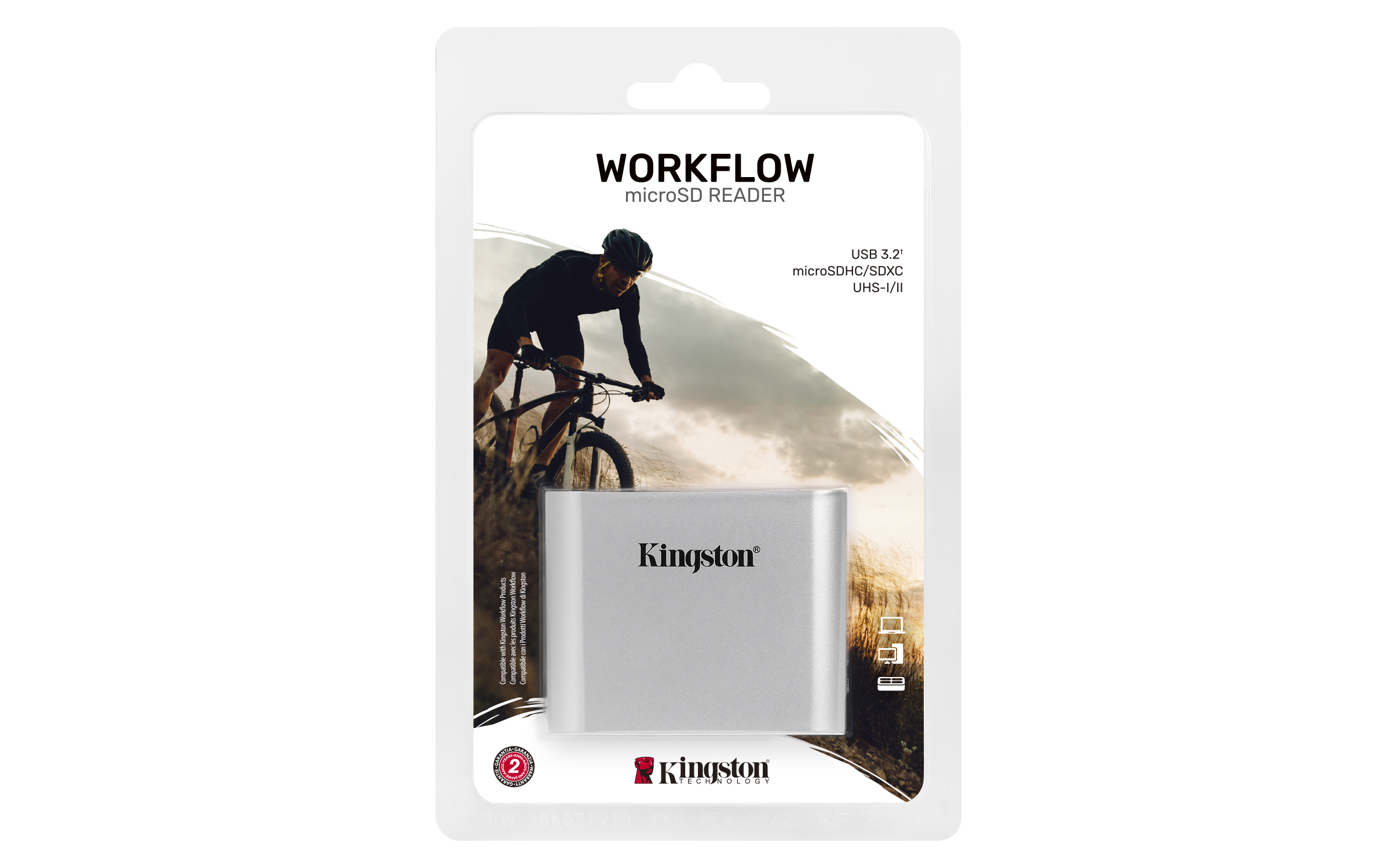 Kingston čtečka karet Workflow UHS-II microSDHC/ SDXC 