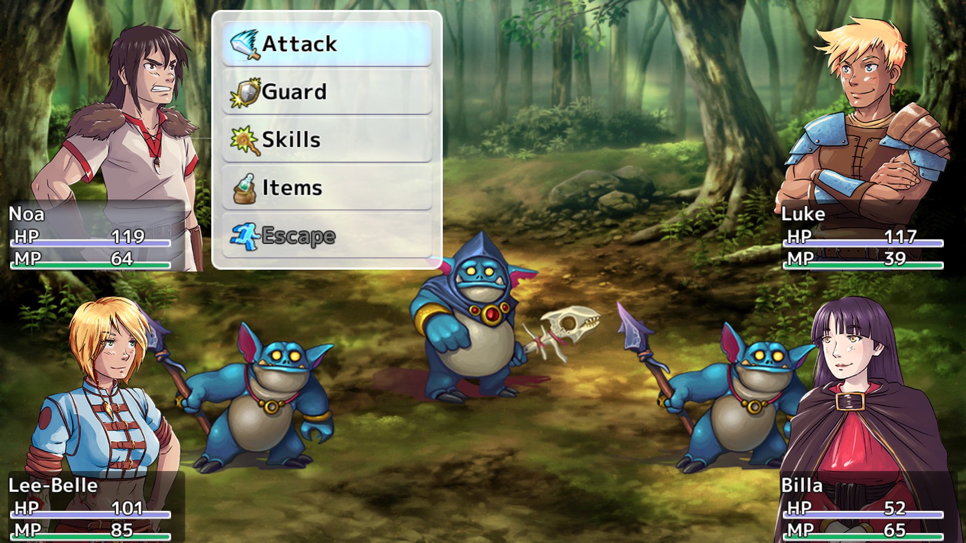 ESD In Vitra JRPG Adventure 