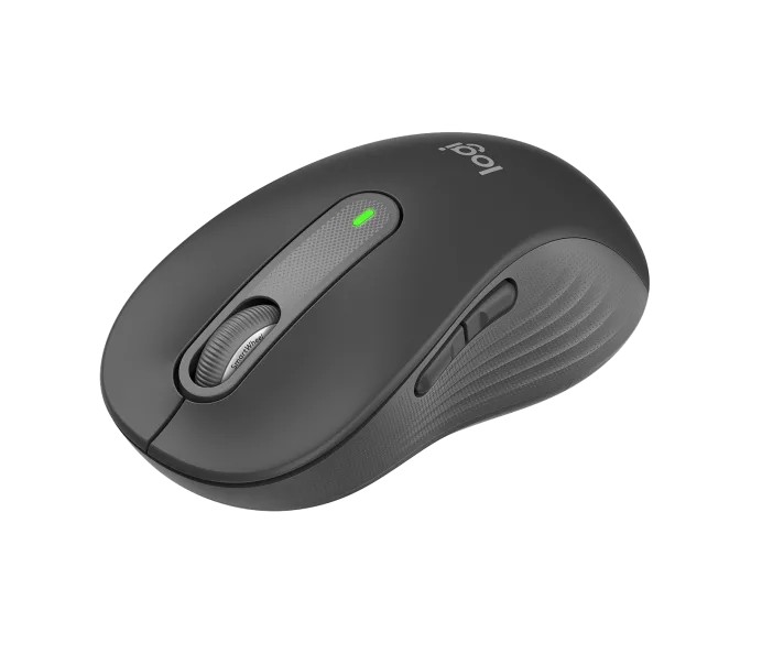 Logitech M650L/ Kancelárska/ Laserová/ Bezdrôtová USB + Bluetooth/ Šedá 