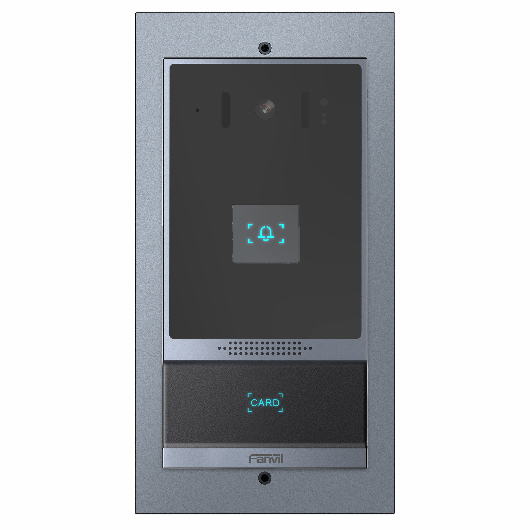 Fanvil i62 SIP video dverový interkom, 2SIP, 1 konf. hr., H264, IP66, IK10, RDFI, NFC 